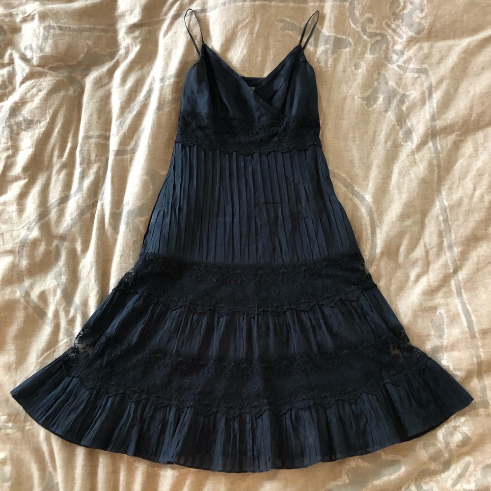 Navy blue sun dress